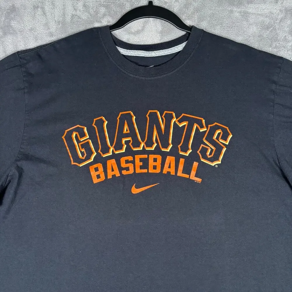 Nike Team MLB 2011 San Francisco Giants Baseball T-Shirt Black Men’s 2XL